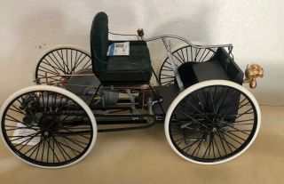 13”rare Vintage 1896 Ford Quadricycle Franklin Precision Model Collectible