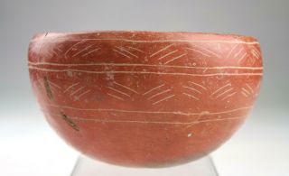 Very Rare Antique Chinese Neolithic Majiayao Machang Earthenware Deep Bowl 5