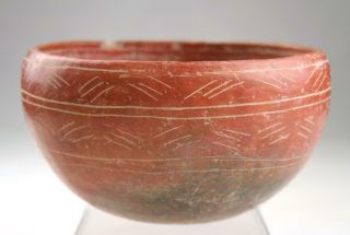 Very Rare Antique Chinese Neolithic Majiayao Machang Earthenware Deep Bowl 6