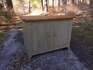 Primitive Handcrafted Cupboard - The Tuckerman - For User Ebay Name Indian_trail
