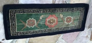 Antique Tibetan Chinese Rug.  Estate rug 2