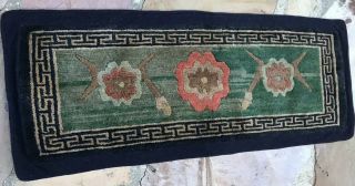 Antique Tibetan Chinese Rug.  Estate rug 4