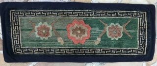 Antique Tibetan Chinese Rug.  Estate rug 5
