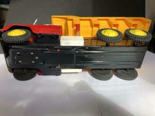 Nomura Tin Toy Blik Japan Dump Truck Car Vintage Rare TN Retro Chevrolet Mini 2