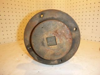 Vintage Theo A Kochs Barber Chair Base post sleeve Hydraulic 4