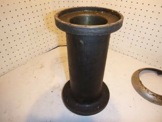 Vintage Theo A Kochs Barber Chair Base post sleeve Hydraulic 7