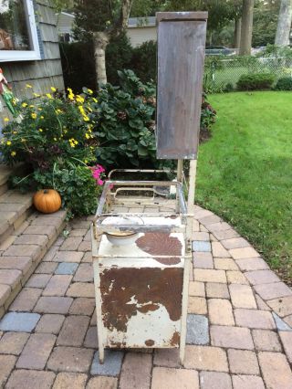 Vintage Metal Medical / Dental Cabinet 7