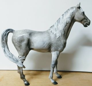 Marx Johnny West Thunderbolt Custom Painted Light Dapple Gray Horse