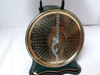 FULLY RESTORED ANTIQUE FACE CANDY SCALE W/ BRASS PAN. 3
