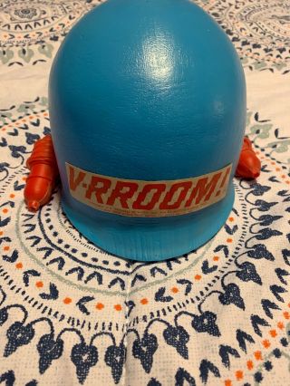 V - Rroom Racer Toy Helmet Mattel Vintage Rare Cool