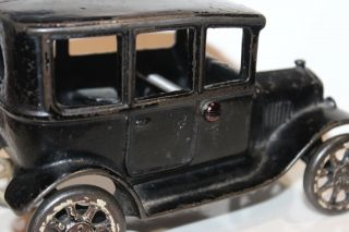 VINTAGE 1920 ' s ARCADE CAST IRON MODEL T FORD SEDAN 7