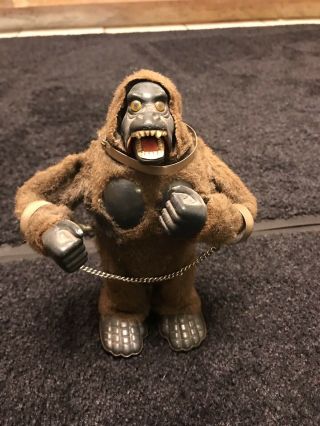 Vintage Marx King Kong Wind - Up Toy Vgc Great