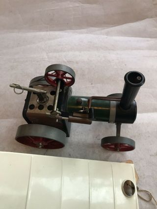 Mamod Steam Tractor Steam Engine TE la w/ Box & Accessories 11