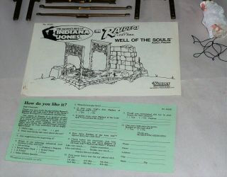 VINTAGE 1982 KENNER INDIANA JONES WELL OF THE SOULS PLAYSET W/BOX 5