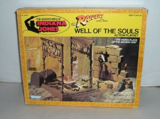 VINTAGE 1982 KENNER INDIANA JONES WELL OF THE SOULS PLAYSET W/BOX 6