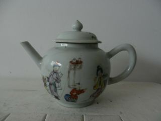 Chinese 18c Tea Pot