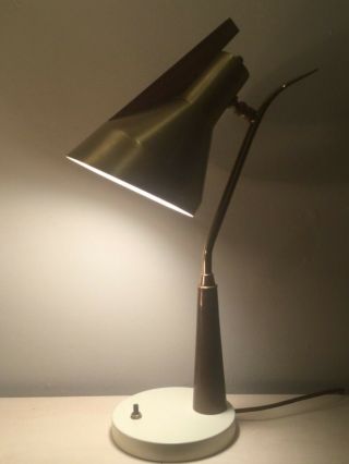 MID CENTURY MODERN LAMP.  Stilnovo Arredoluce Aubock Eames Danish 50s 60s era 4