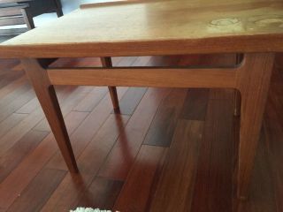 Vintage Danish Mid Century Modern Pair End Tables Finn Juhl 10