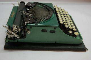Remington Portable Antique Typewriter w Case,  Pop Up Type 1928 4