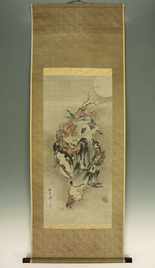 掛軸1967 JAPANESE HANGING SCROLL : TANI BUNCHO 