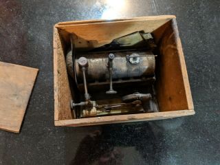 Antique Child ' s Model Steam Engine 9