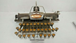 Blickensderfer Blick Aluminum Featherweight Typewriter w/Toolbox & Case 2
