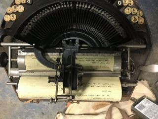 Antique Franklin No 7 Typewriter Pat’d 1891 Properly In Great Shape 8