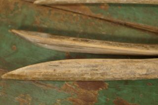 Antique Primitive Wooden Shaker Clothing Pins (2 Pins) 7