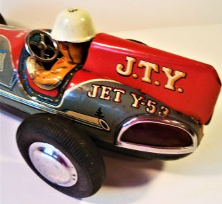 TIN FRICTION 1950 ' S OPEN WHEEL J.  T.  Y.  53 RACER RACE CAR HADSON YONEZAWA JAPAN 10