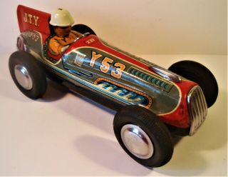 TIN FRICTION 1950 ' S OPEN WHEEL J.  T.  Y.  53 RACER RACE CAR HADSON YONEZAWA JAPAN 12