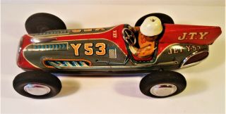 TIN FRICTION 1950 ' S OPEN WHEEL J.  T.  Y.  53 RACER RACE CAR HADSON YONEZAWA JAPAN 2