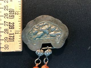Antique Chinese silver lock 5