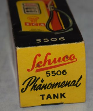 Vintage Schuco No.  5506 Tin Shell Gasoline Pump - Gas 10
