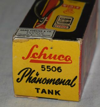 Vintage Schuco No.  5506 Tin Shell Gasoline Pump - Gas 11