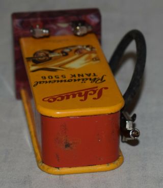 Vintage Schuco No.  5506 Tin Shell Gasoline Pump - Gas 6
