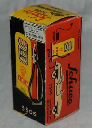 Vintage Schuco No.  5506 Tin Shell Gasoline Pump - Gas 9