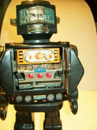 Vintage Horikawa 1960 ' s Astronaut Battery Powered Tin Robot Japan - 11