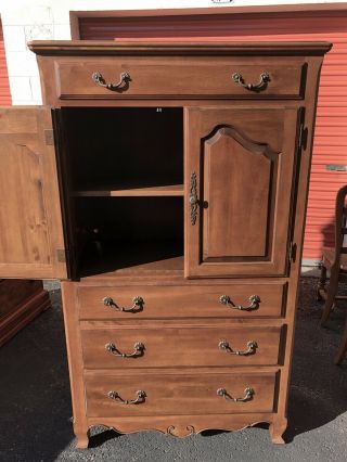 Ethan Allen French Country Tall Chest 5