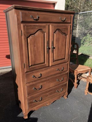 Ethan Allen French Country Tall Chest 6