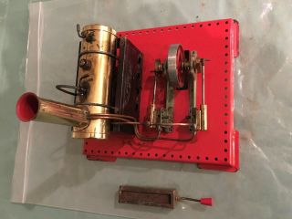 Live Steam Engine Double Cylinders Tin Toy