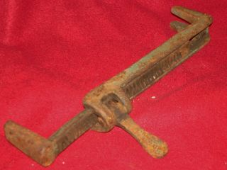 Vintage Sand Casting Flask Clamp Made By E.  E.  Josef Co.  - Pat Apr.  8,  1903