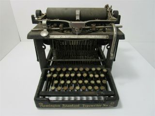 Rare Antique Remington Standard Typewriter No: 2 Rare