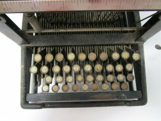 RARE Antique Remington Standard Typewriter No: 2 RARE 4