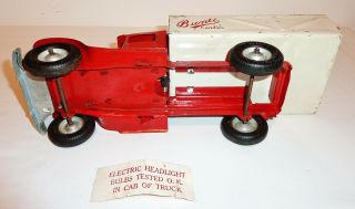 Early 1930s METALCRAFT SERIES IV BUNTE CANDIES EXPRESS TRUCK 12.  25 - inch 4