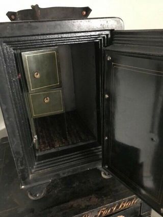 Antique SMALL Safe (lakeside home deposit vault) 1890’s ? 2