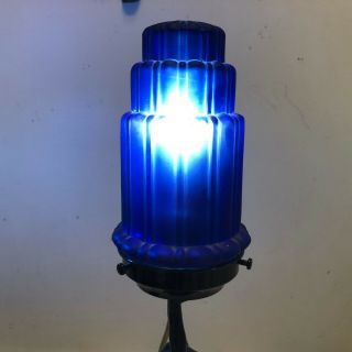 Vintage Deco Frankart Sarsaparilla Lamp Pair NOS 4