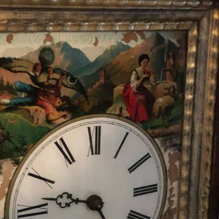 Black Forest Picture Frame Clock no.  4 2