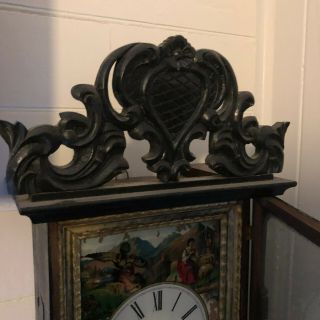 Black Forest Picture Frame Clock no.  4 4