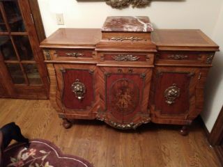 Stunning Antique French Victorian Sideboard Buffet,  1880 ' s 2