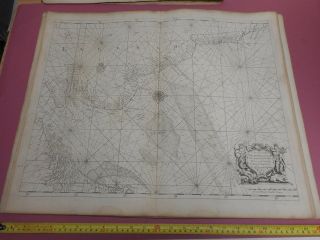 100 Sea Chart East Coast North Sea Engr By Collins C1760 Vgc Hull Wash